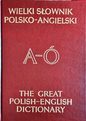Zdjęcie oferty: Wielki słownik polsko angielski t.1 i 2