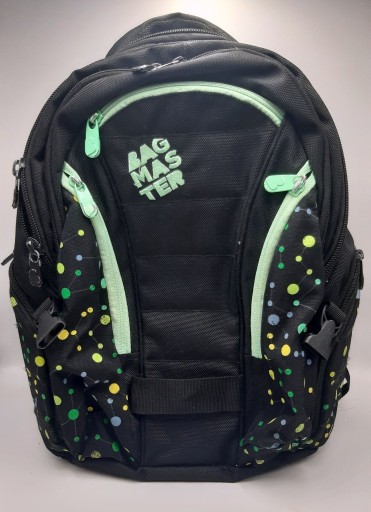 Zdjęcie oferty: Bagmaster plecak młodzieżowy trzykomorowy  do szkoły, na laptopa