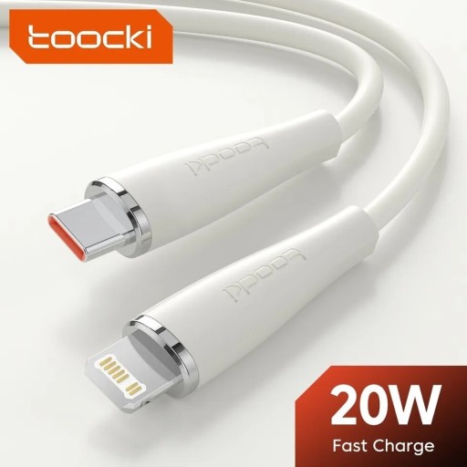 Zdjęcie oferty: Przewód do iPhone 20W USB-C 2m pomarańczowy