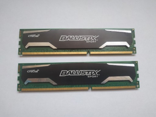 Zdjęcie oferty: RAM Crucial Ballistix Sport DDR3 1600 8GB (2x4) 