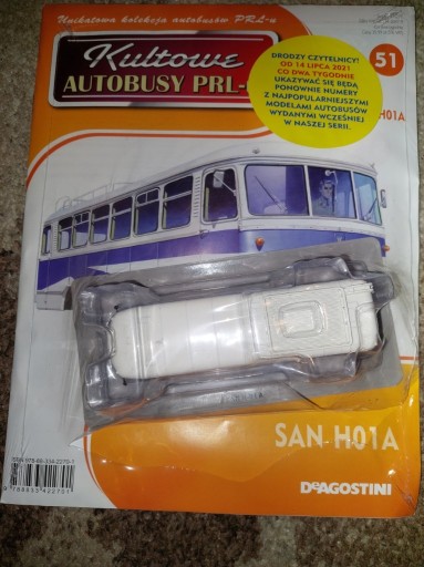 Zdjęcie oferty: Kultowe autobusy PRL San H01A nr.51