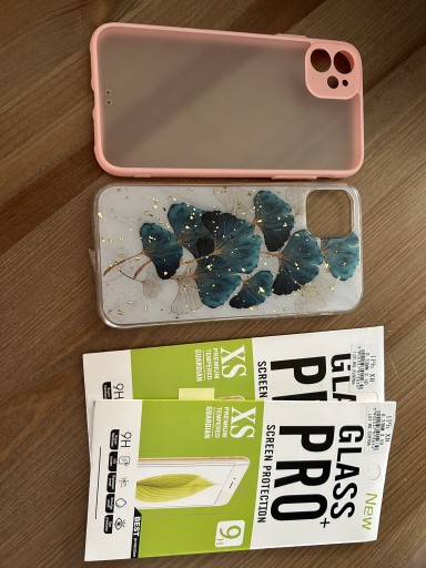 Zdjęcie oferty: Zestaw 2x case+szkło dla Iphone 11