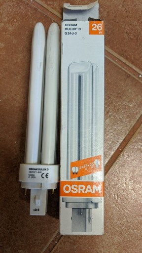 Zdjęcie oferty: Świetlówka OSRAM Dulux D G24d-3 cool white