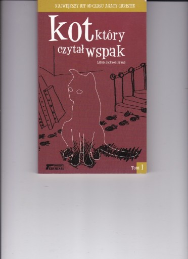 Zdjęcie oferty: Braun Kot który czytał wspak