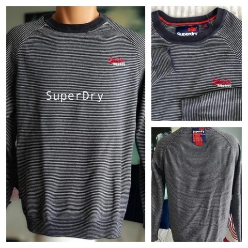 Zdjęcie oferty: SuperDry sweter męski 100%bawełna M/L