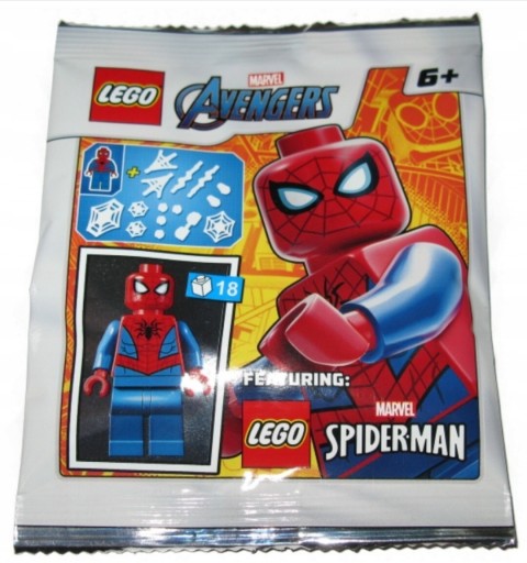Zdjęcie oferty: LEGO AVENGERS 242001 FIGURKA SPIDER-MAN Polybag