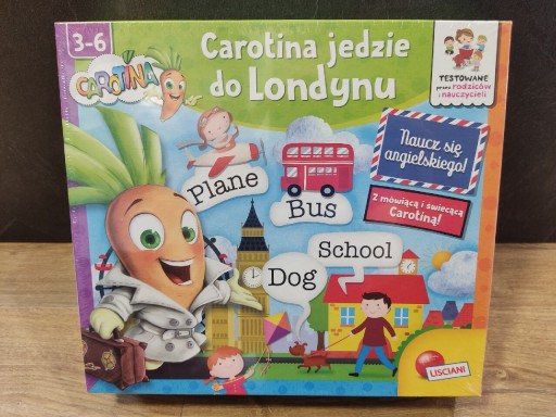 Zdjęcie oferty: Carotina jedzie do Londynu- zabawka edukacyja