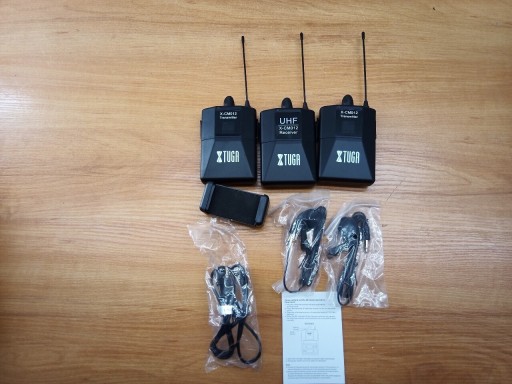 Zdjęcie oferty: XTUGA X-CM012 UHF Podwójny mikrofon bezprzewodowy