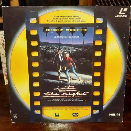 Zdjęcie oferty: Laserdisc film IN TO THE NIGHT