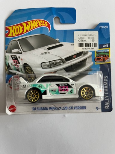 Zdjęcie oferty: Hot Wheels 98 Subaru Impreza 22b STi Ver.- HCY04