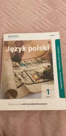 Zdjęcie oferty: Język polski 1 część 1 Operon. Podręcznik.