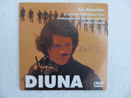 Zdjęcie oferty: DIUNA -reż.David Lynch kartonik dvd stan BDB