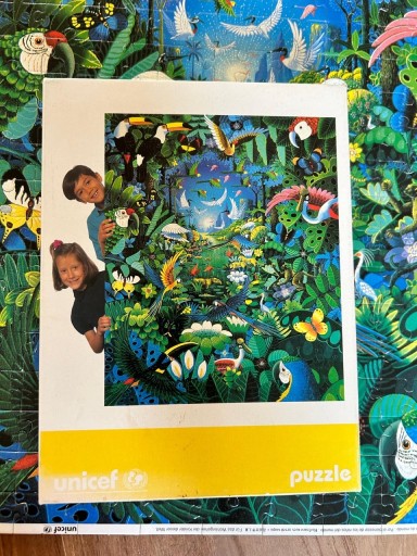 Zdjęcie oferty: Puzzle Unicef w dobrym stanie