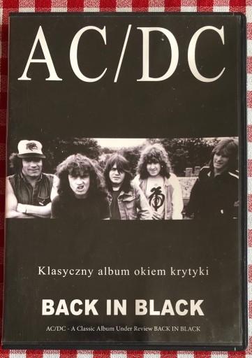 Zdjęcie oferty: AC/DC - Back In Black (DVD)