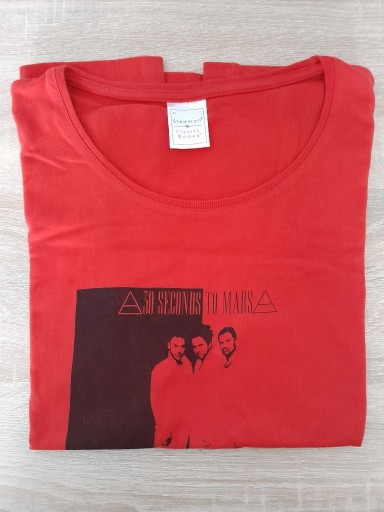 Zdjęcie oferty: Koszulka 30 Seconds to Mars czerwona XL