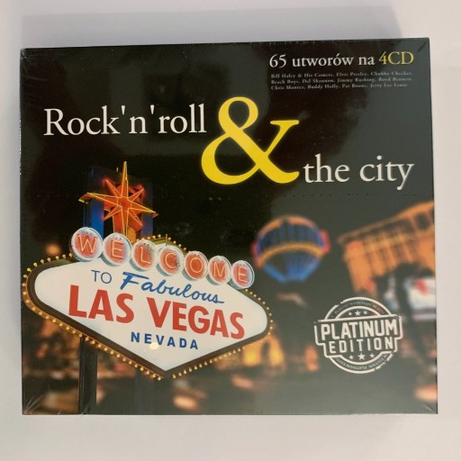 Zdjęcie oferty: Rock'n'Roll & The City – zestaw 4 CD folia