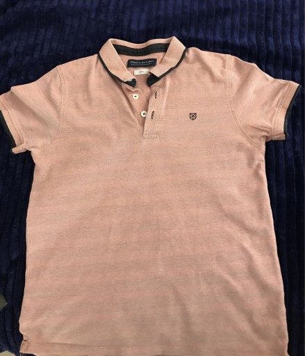 Zdjęcie oferty: Różowa letnia koszulka polo Jack & Jones S