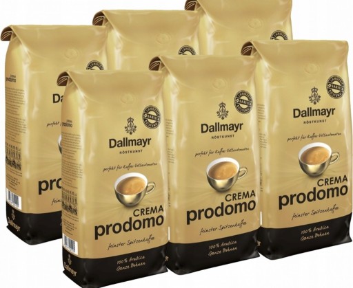 Zdjęcie oferty: Dallmayr Crema Prodomo 6kg kawa ziarnista