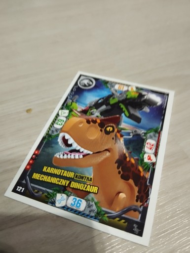 Zdjęcie oferty: Karta LEGO Jurassic World seria 3 - nr 121