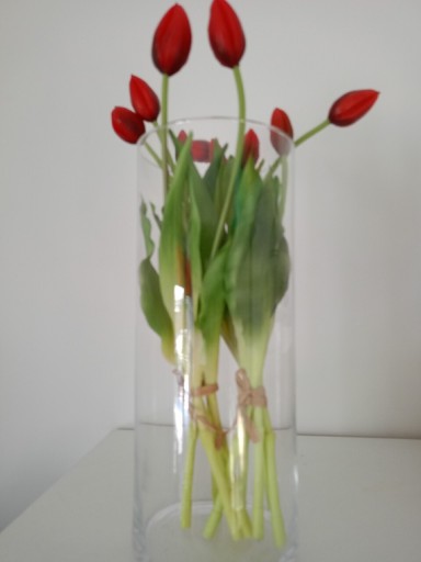 Zdjęcie oferty: Tulipany silikonowe/gumowe 5szt. Czerwone 