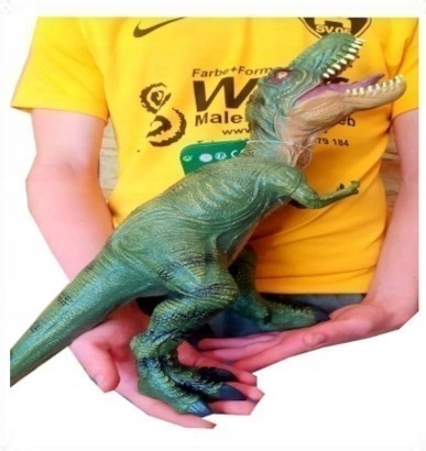 Zdjęcie oferty: DUŻY DINOZAUR T-REX FIUGRKA mega duża ZABAWKA 60cm