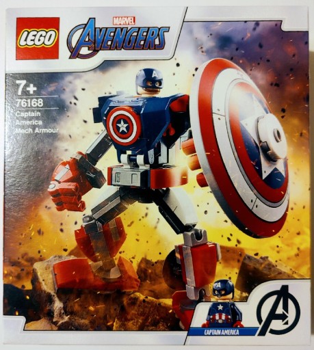 Zdjęcie oferty: LEGO Marvel Heroes 76168 Mech Kapitana Ameryki
