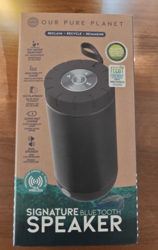 Zdjęcie oferty: Głośnik bluetooth our pure planet signature