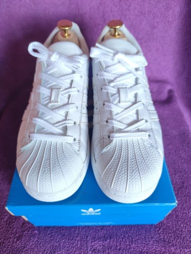 Zdjęcie oferty: Adidas Superstar All White 38 / 24 cm sportowe
