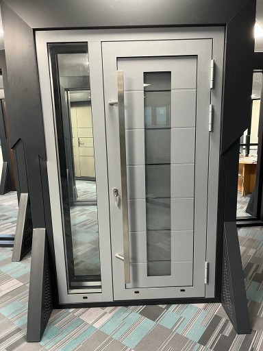 Zdjęcie oferty: Drzwi aluminiowe wejściowe zewnętrzne 