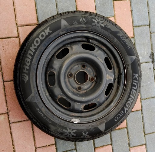 Zdjęcie oferty:  Hankook opony letnie 14" + felgi stalowe