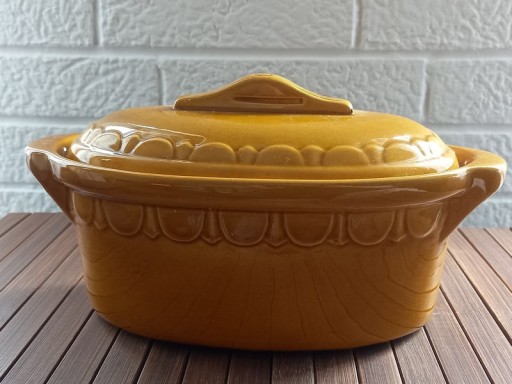 Zdjęcie oferty: Ceramiczne naczynie do pieczenia  ,vintage 