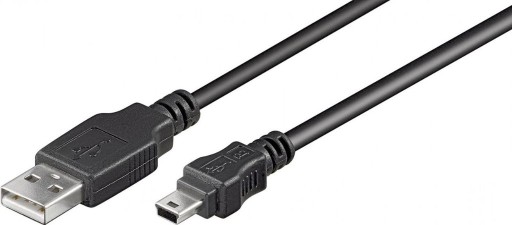 Zdjęcie oferty: Kabel USB Goobay USB-A - miniUSB 5 m Czarny