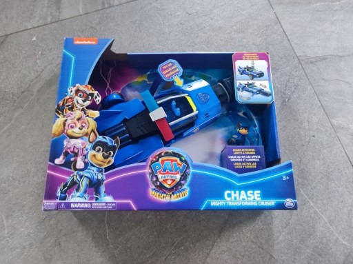 Zdjęcie oferty: Psi patrol Chase Mighty Pups Chase Deluxe 2w1 Film