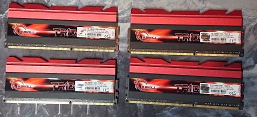 Zdjęcie oferty: Pamięć G.Skill TridentX, DDR3 F3-2400C10D-16GTX