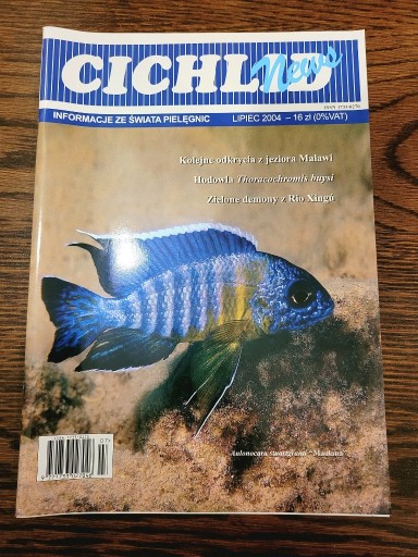 Zdjęcie oferty: Cichlid News - Świat Pielęgnic