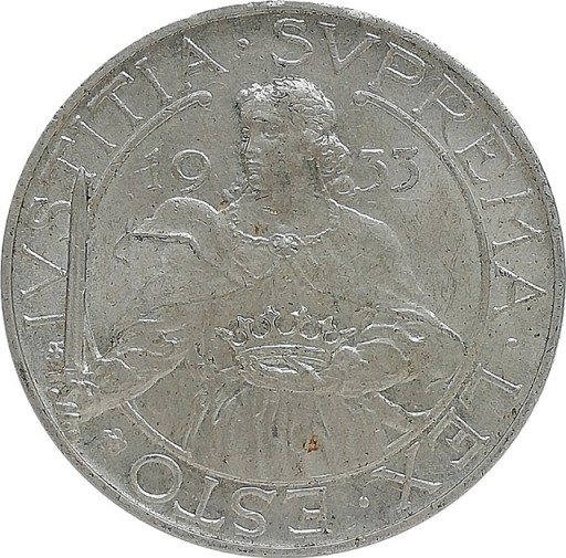 Zdjęcie oferty: San Marino 10 lire 1933, Ag KM#10