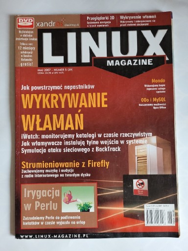 Zdjęcie oferty: Linux Magazine 39 (5/2007)