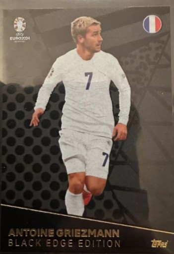 Zdjęcie oferty: EURO 2024 MATCH ATTAX BLACK EDGE BE 4 ANTOINE GRIEZMANN