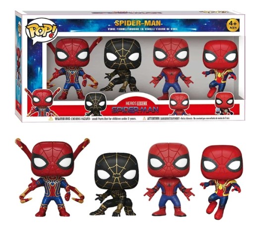 Zdjęcie oferty: Zestaw Figurek Spider-Man 4 szt.