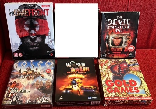 Zdjęcie oferty: The Devil Inside, Homefront, Gold Games 2 Big Box