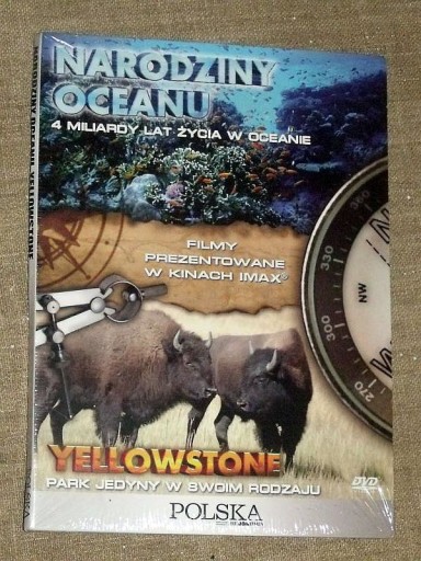 Zdjęcie oferty: NARODZINY OCEANU / YELLOWSTONE IMAX / Folia