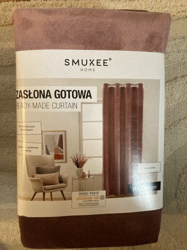 Zdjęcie oferty: Zasłona Smukee home - pudrowy róż 140x250