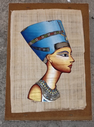 Zdjęcie oferty: Nefertiti papirus EGIPT super stan