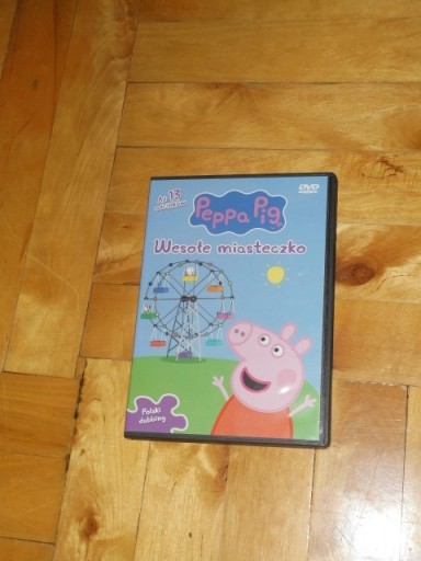 Zdjęcie oferty: DVD Świnka Peppa Wesołe miasteczko + 2 książki 