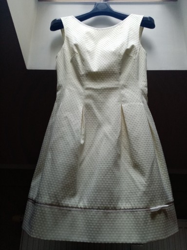 Zdjęcie oferty: Sukienka cytrynowo-beżowa