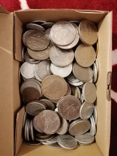 Zdjęcie oferty: Monety PRL i Z Całego Świata Ponad 200 Monet