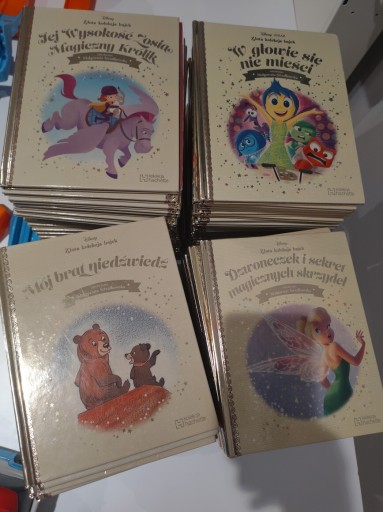 Zdjęcie oferty: Złota Kolekcja Bajek Disney'a - I wyd. 97 tomów 