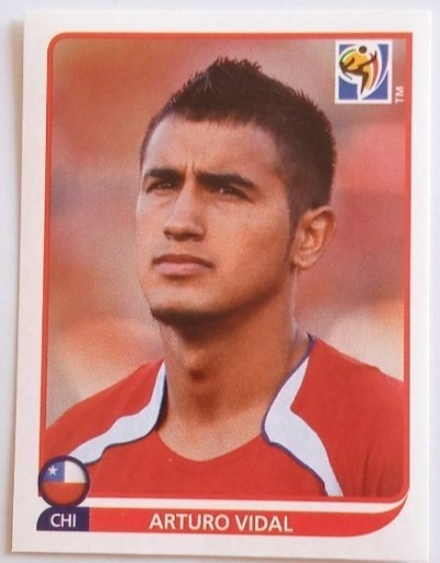 Zdjęcie oferty: 625 Arturo Vidal 2010 Panini World Cup