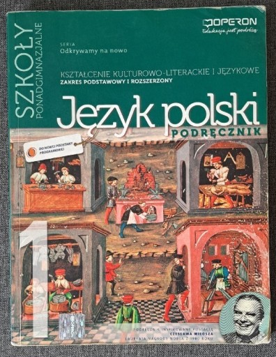 Zdjęcie oferty: Podręcznik do j.polskiego kl1