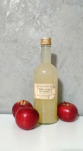 Zdjęcie oferty: Ocet jabłkowy z ekologicznych jabłek 